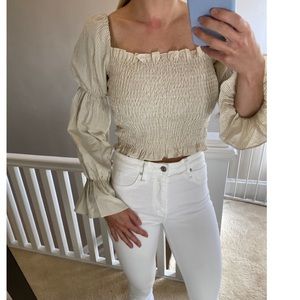 Superdown Long Sleeve Crop